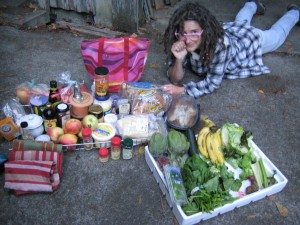 Americans throw out 99 percent of what they buy within 12 months of purchase. This area gleaner's recent 'find' shows the kinds of things going to waste.