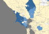 School Reopenings More Common in Rural Areas and in Private Schools California schools map