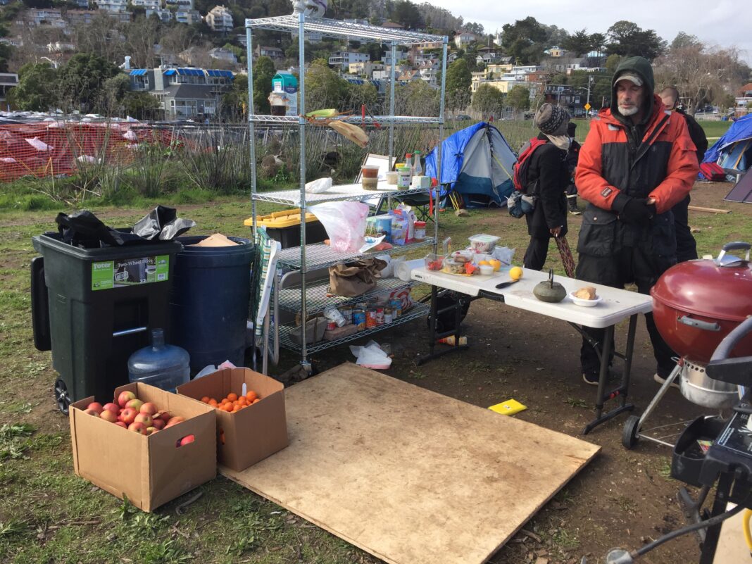 Sausolito California Encampment