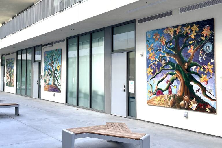 College of Marin Takes In Homeless Youth Mural Project