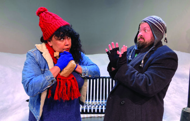 Love Stories: Hearts Melt in the Snow at Spreckels