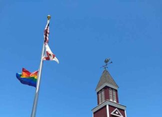 PQ “Pride Month is a great point to consider how to better support the community by looking at the policies, training of staff and by being more visibly supportive with symbols like Pride flags—they mean a lot to the community.” — Adrian Shanker, The Spahr Center Photo by Bill Blackburn PRIDE Last year’s Pride flag raising in front of Novato’s City Hall.