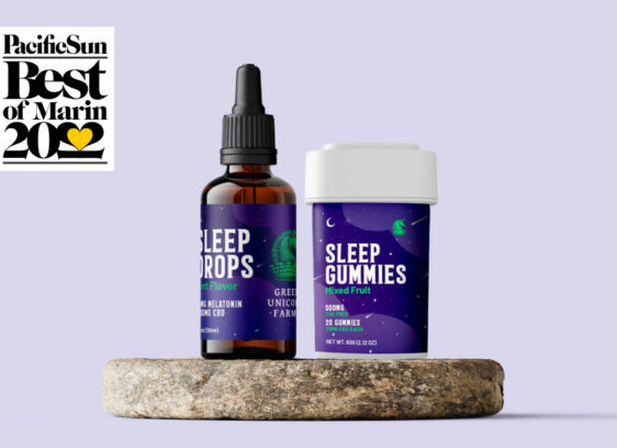 best cbd sleep gummies, green unicorn farms