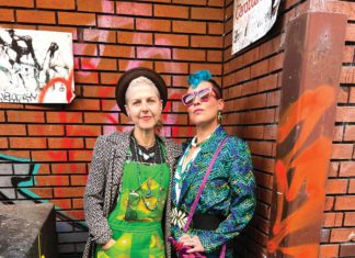 The Sky’s the Limit for Jenny Dee Young of JenDee Designs Jenny Dee Young with wife Heather Young