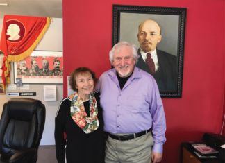 Tom Areton, Co-Founder of The Museum of International Propaganda Lilka and Tom Areton, co-founders of The International Museum of Propaganda