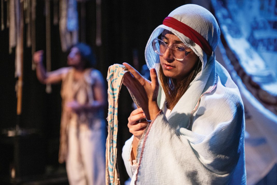 The theater production of Leili & Majnun, now running at Central Stage in Richmond through Nov. 23